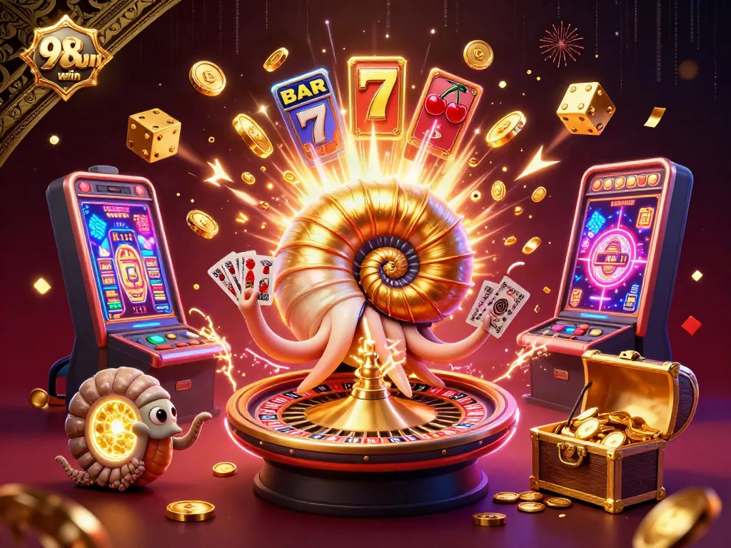 Join the excitement at 98win with a fabulous jackpot burst and casino gaming